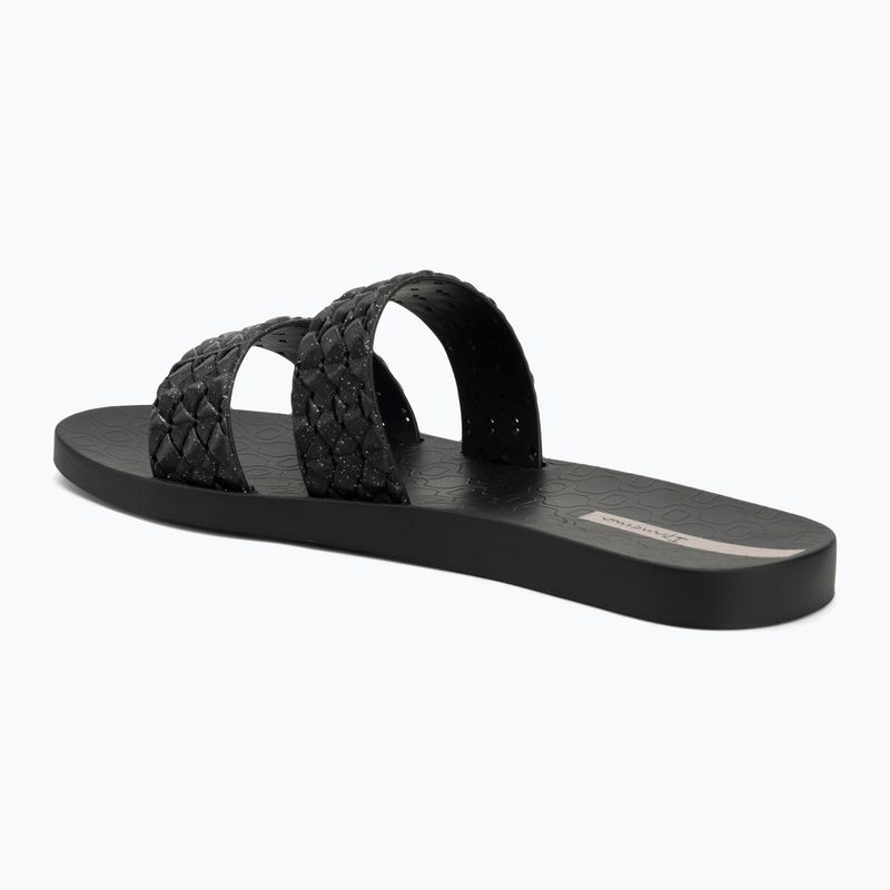 Ipanema női flip-flop Renda II fekete/glitter fekete 3