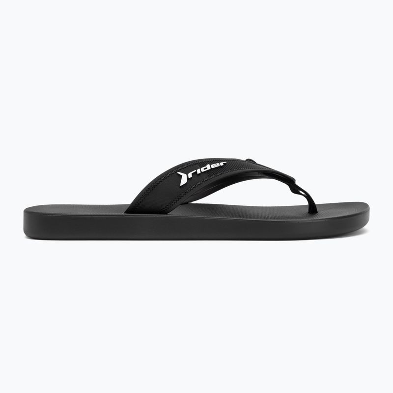 Férfi RIDER Impulse Thong flip flopok fekete 2