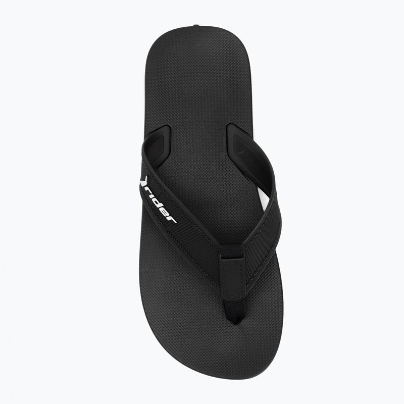Férfi RIDER Impulse Thong flip flopok fekete 5