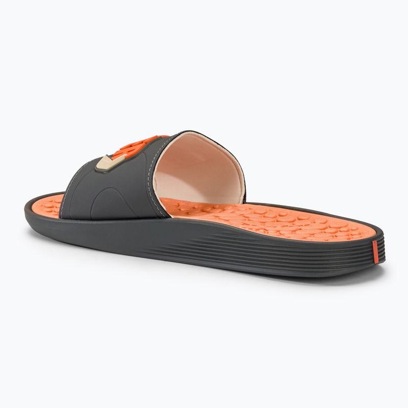 Férfi papucs RIDER Pump Slide AD grey/dark grey/orange 3