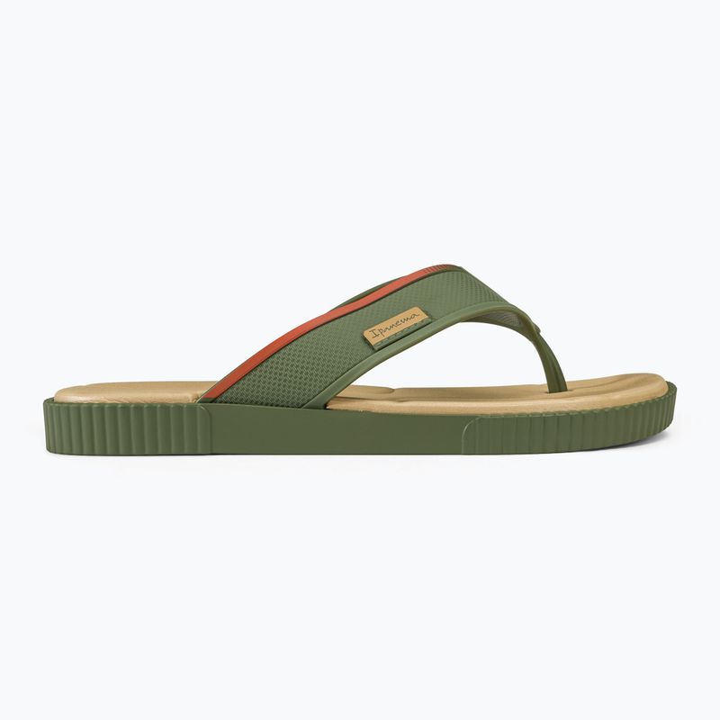 Ipanema Vintage green / green / beige férfi flip-flop papucs 2