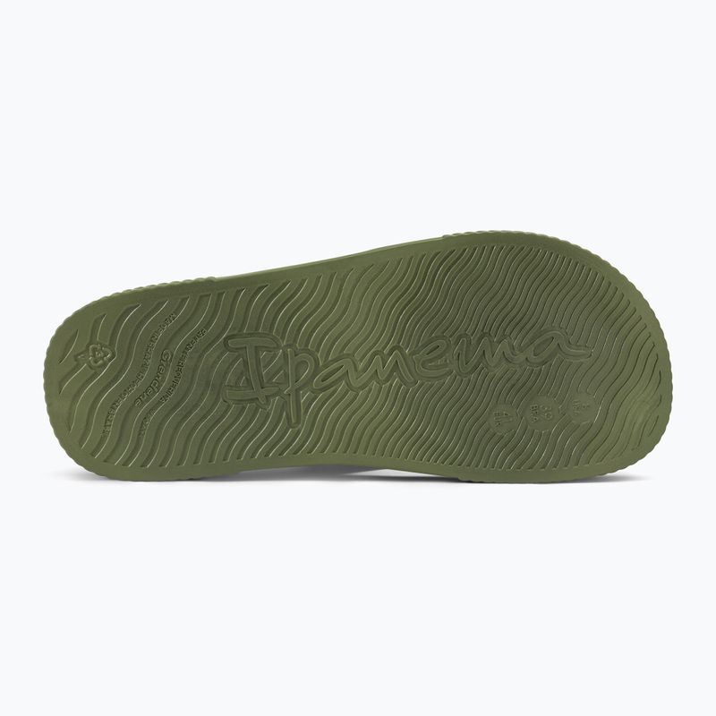 Ipanema Vintage green / green / beige férfi flip-flop papucs 4