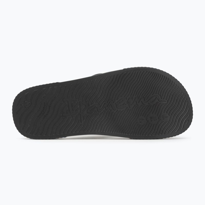 Férfi Ipanema Vintage fekete/fekete/szürke flip flopok 4