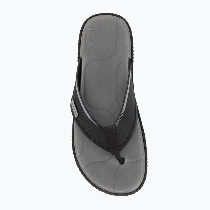 Férfi Ipanema Vintage fekete/fekete/szürke flip flopok 5