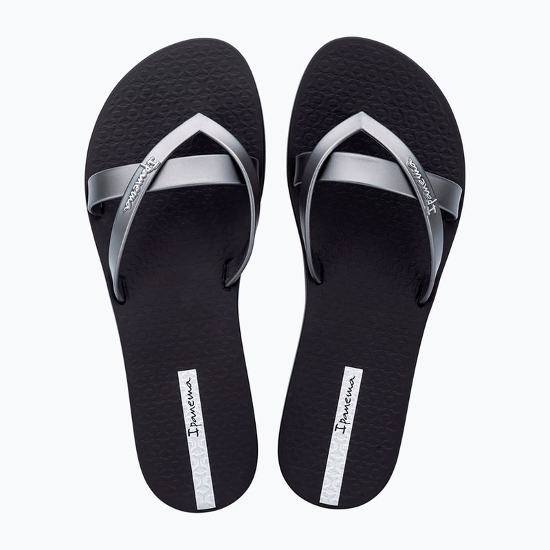 Női flip-flop papucsok Ipanema Kirei black/silver 9