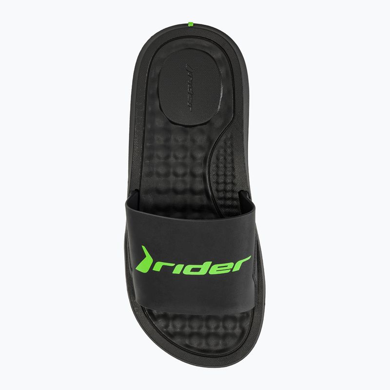 RIDER Step Slide black/green férfi papucs 5