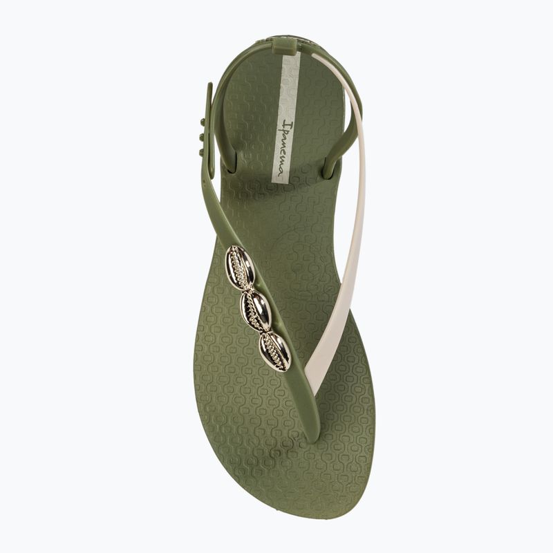 Ipanema Salty II green / beige / silver női szandál 5