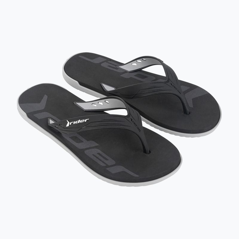 Férfi RIDER Rw Thong flip flop szürke/fekete/sötétszürke flip flopok