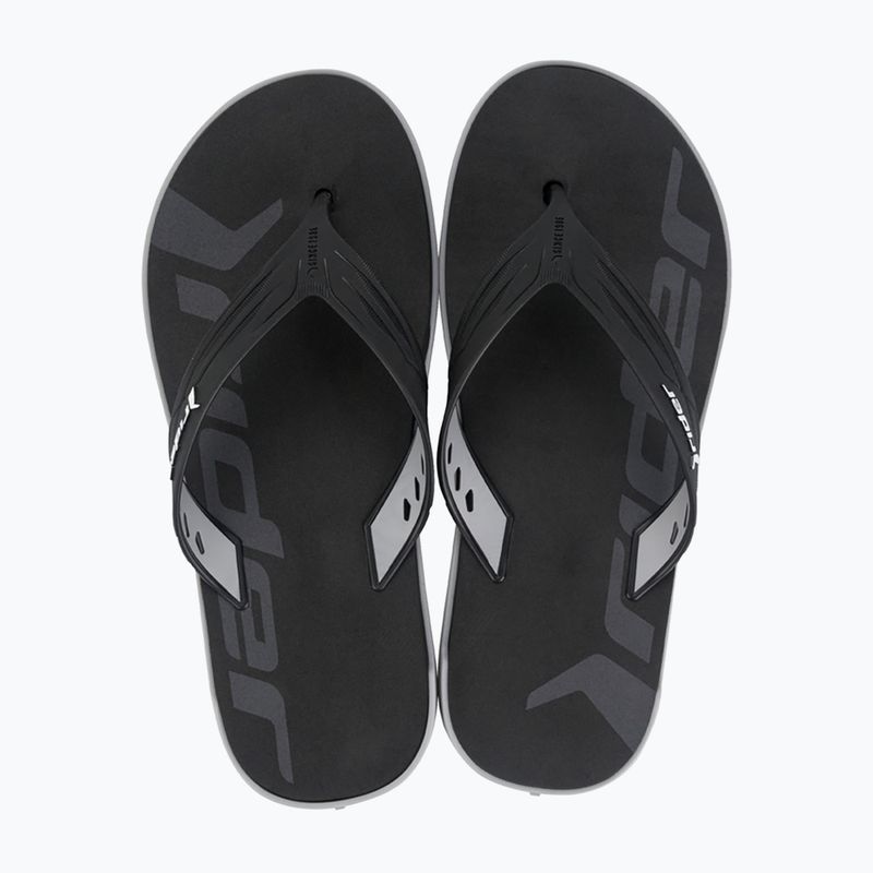 Férfi RIDER Rw Thong flip flop szürke/fekete/sötétszürke flip flopok 2