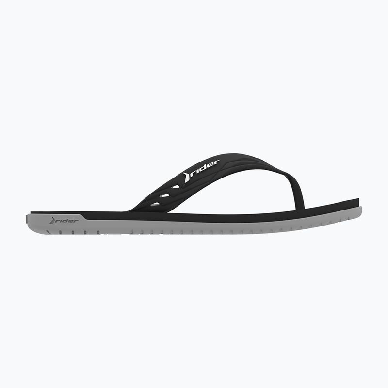 Férfi RIDER Rw Thong flip flop szürke/fekete/sötétszürke flip flopok 3