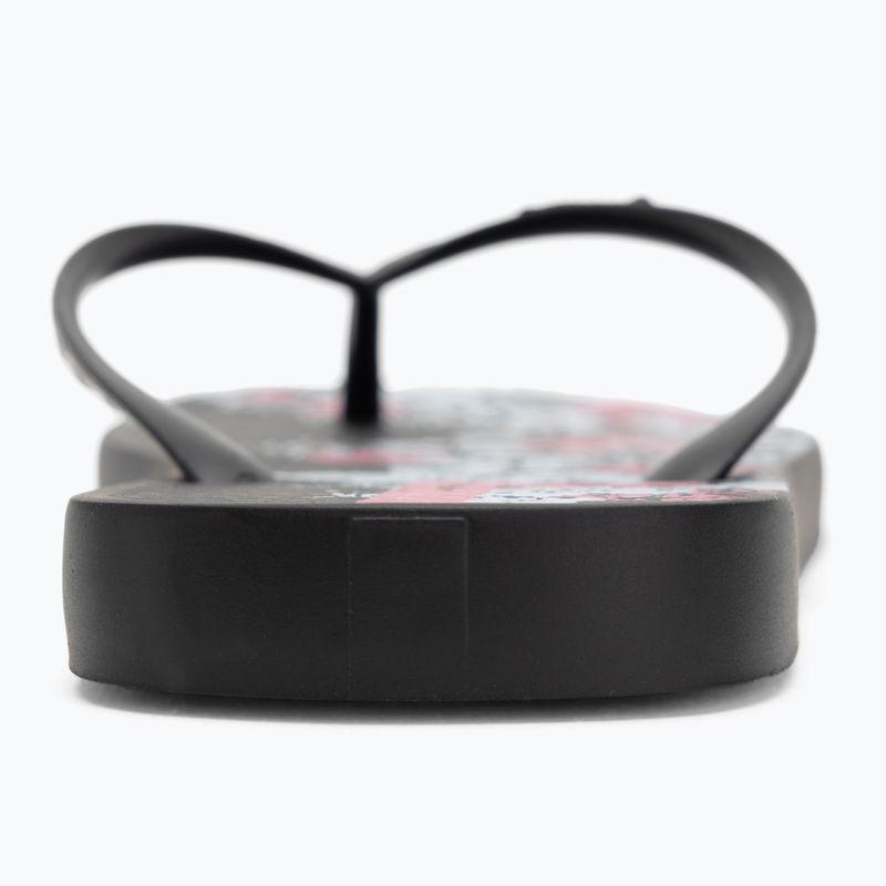 Ipanema Classic Happy XII fekete/fekete/fehér női flip flopok 6