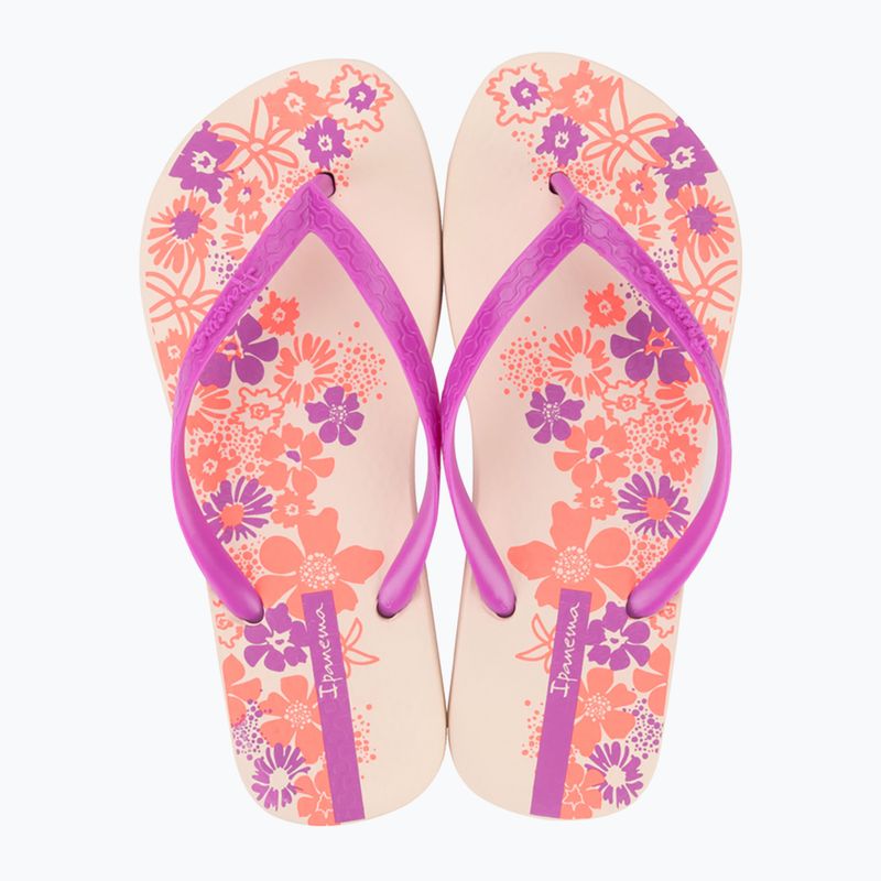 Ipanema Classic Happy XII bézs/rózsaszín/narancs női flip flopok 9