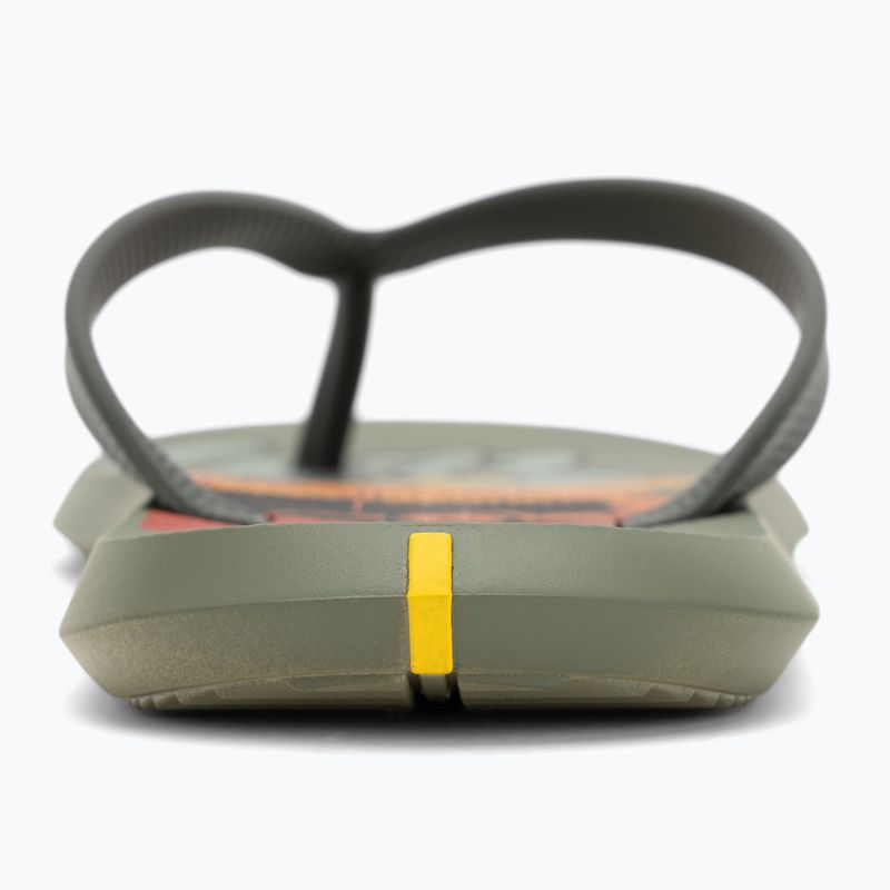 Férfi RIDER R1 Energy VII zöld/narancs/sárga flip flopok 6