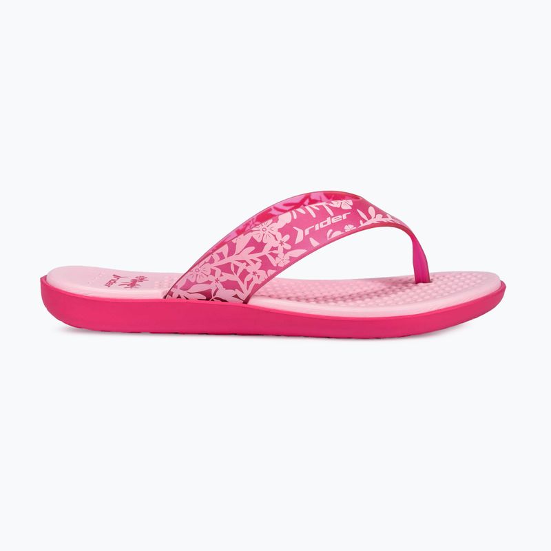 Női RIDER Aqua VI flip flop rózsaszín/rózsaszín női flip flop 3