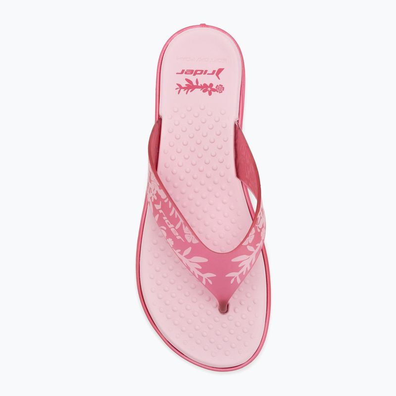 Női RIDER Aqua VI flip flop rózsaszín/rózsaszín női flip flop 5