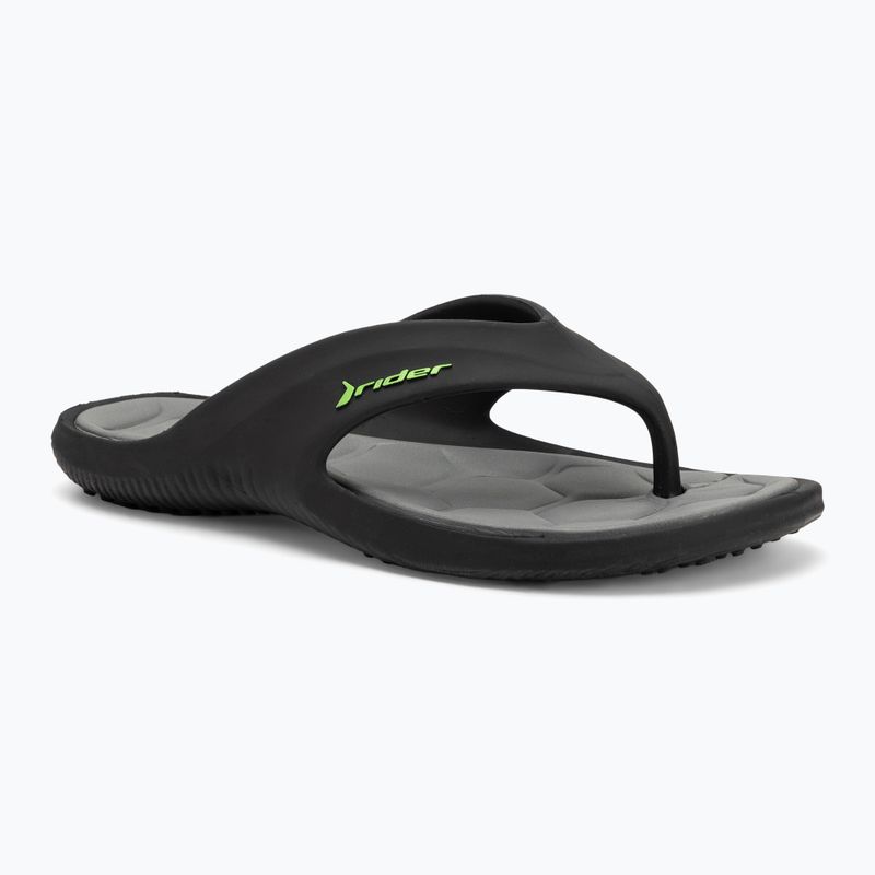 Férfi Rider Cape XVIII flip flop fekete/szürke/zöld flip flopok