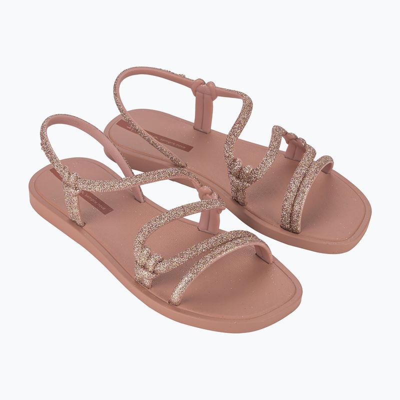 Női Ipanema Solar Glow Sand rózsaszín/csillámos/barna csempe szandálok 8