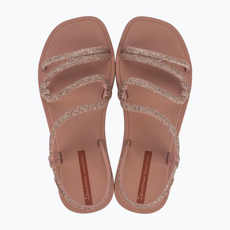 Női Ipanema Solar Glow Sand rózsaszín/csillámos/barna csempe szandálok 9