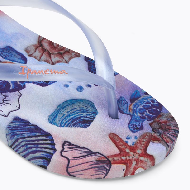 Ipanema Verao Tropical világoskék/gyöngykék női flip-flopok 7
