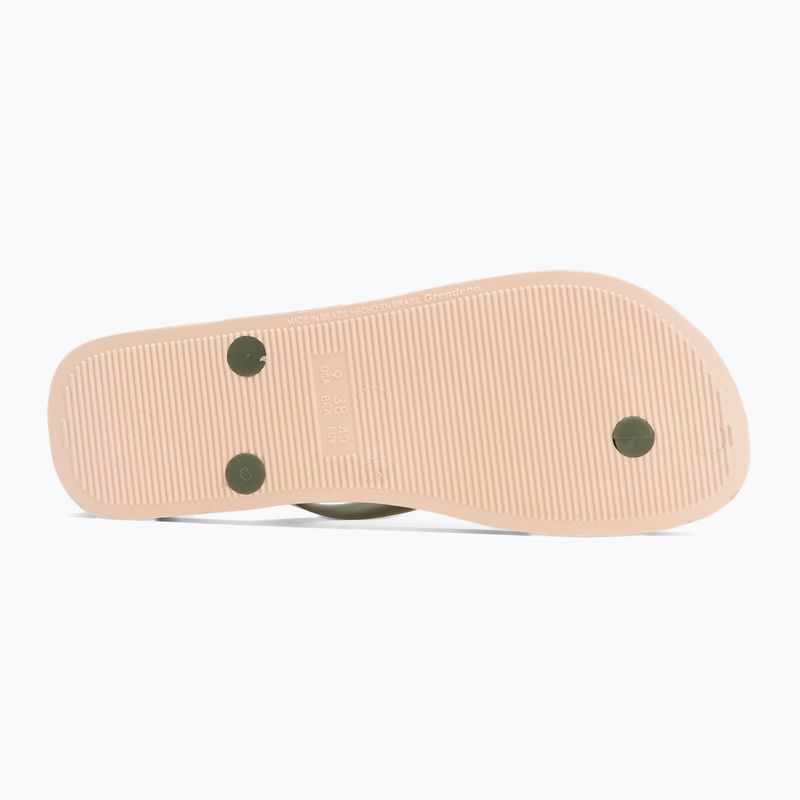 Ipanema Verao Tropical bézs/zöld női flip-flopok 4