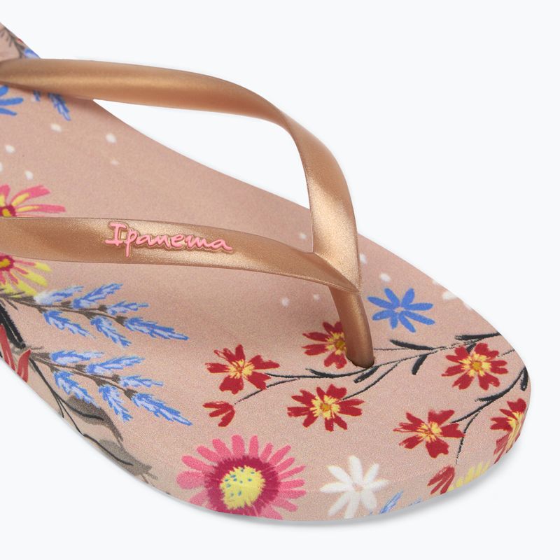 Ipanema Verao Tropical bézs/arany női flip-flopok 7