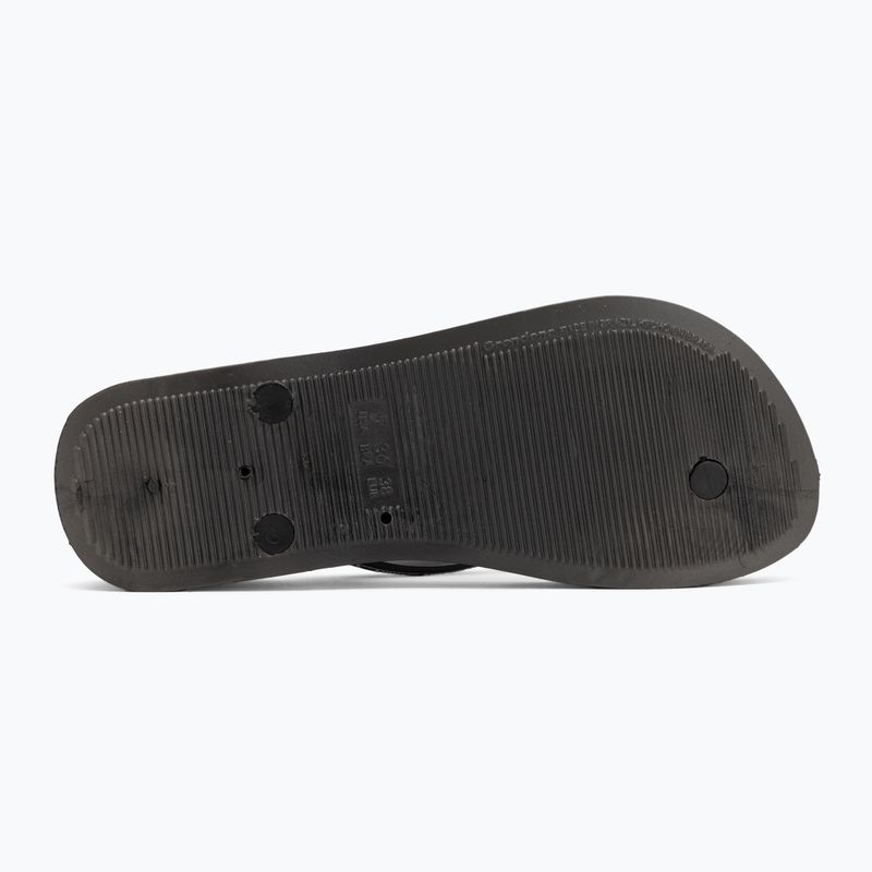 Női Ipanema Mesh X Plat fekete/fekete/lila flip flopok 4