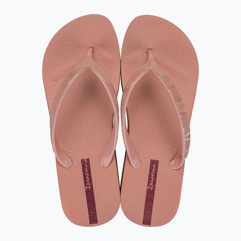 Női Ipanema Mesh X Plat flip flop rózsaszín/rózsaszín/piros flip flopok 2