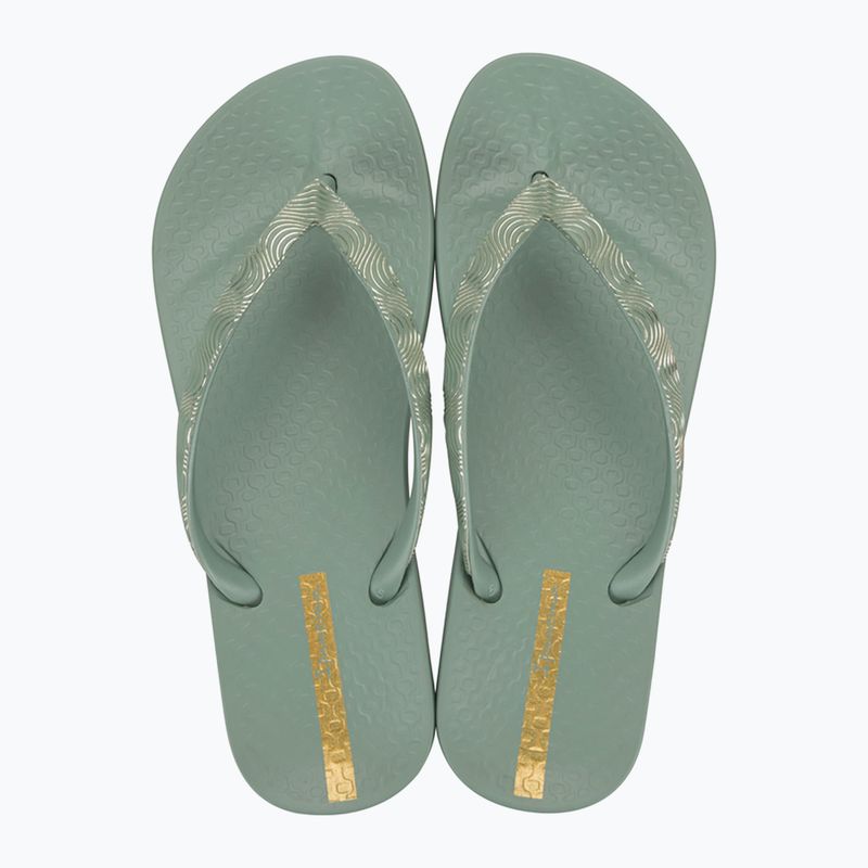 Női Ipanema Mesh IX flip flop zöld/zöld/réz flip flopok 2