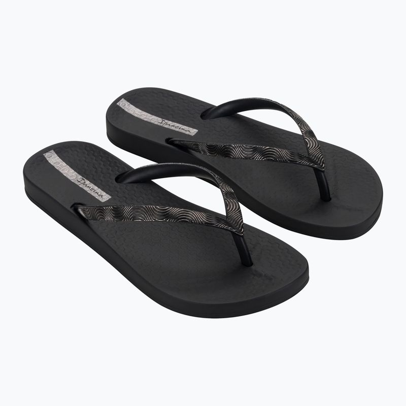 Ipanema Mesh IX női szandál fekete/fekete/sötétszürke