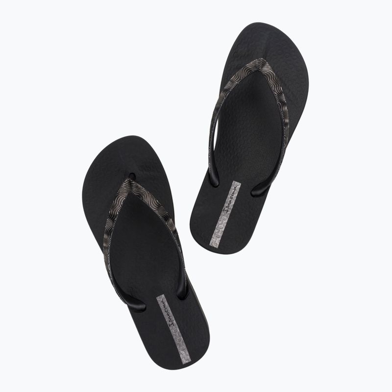 Ipanema Mesh IX női szandál fekete/fekete/sötétszürke 3