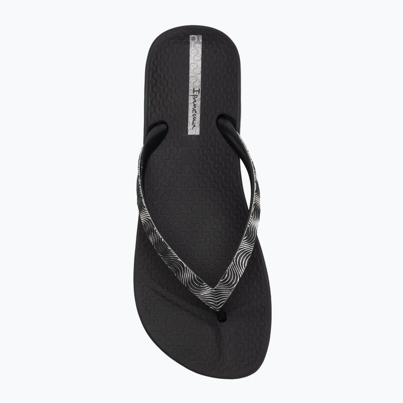 Ipanema Mesh IX női szandál fekete/fekete/sötétszürke 5
