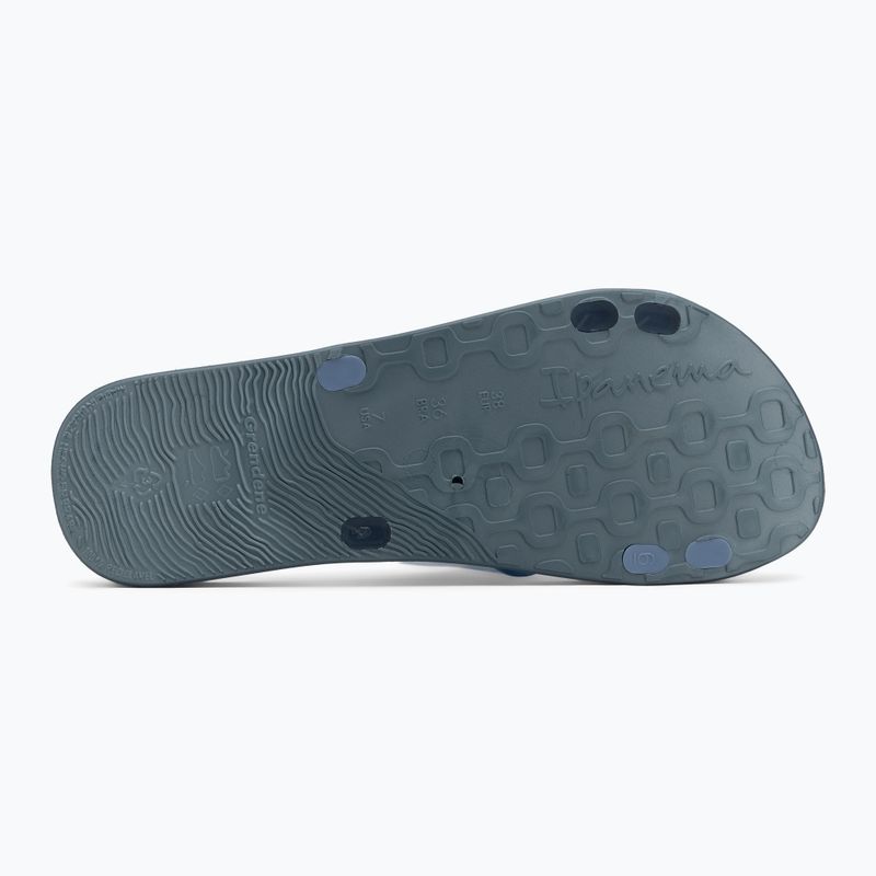 Női Ipanema Sense Slide kék/kék flip-flopok 4