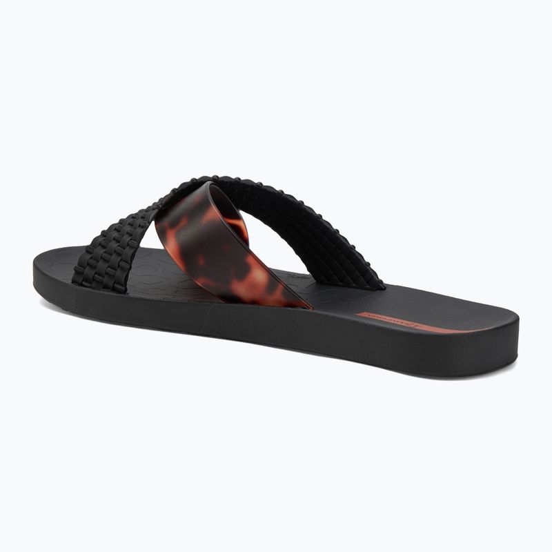 Női Ipanema Sense Slide fekete/tortoiseshell flip-flopok 3