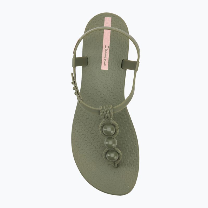 Női Ipanema Class Conecta zöld-rózsaszín szandálok 5