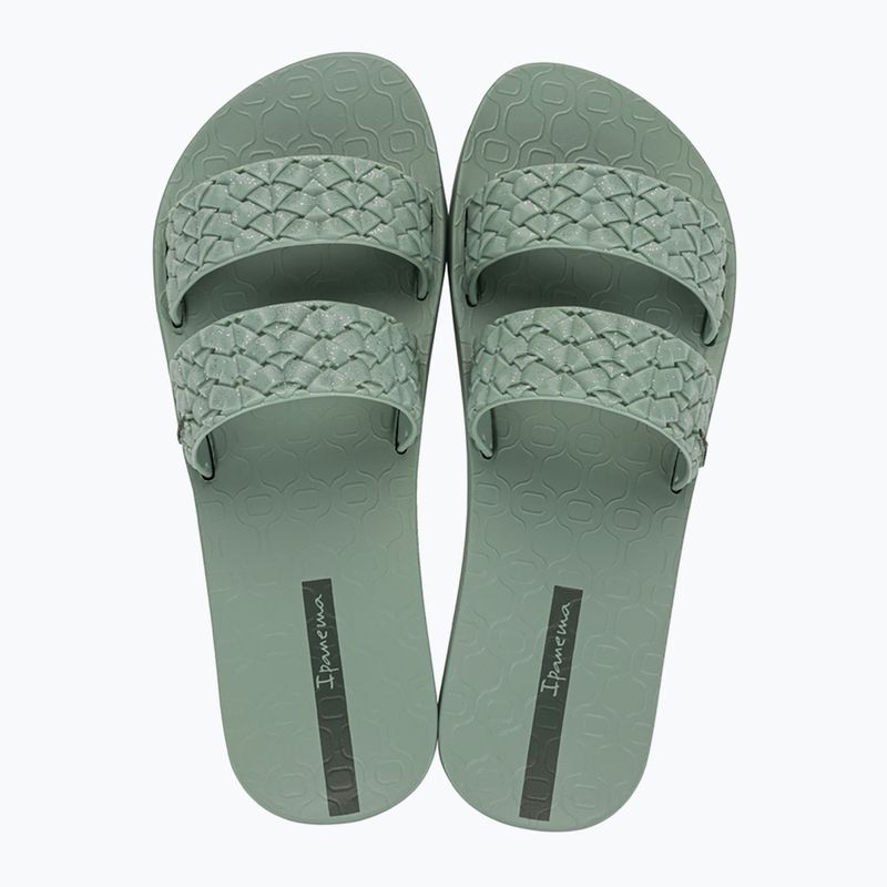 Ipanema női Renda II flip-flop zöld/zöld/glitter zöld 2