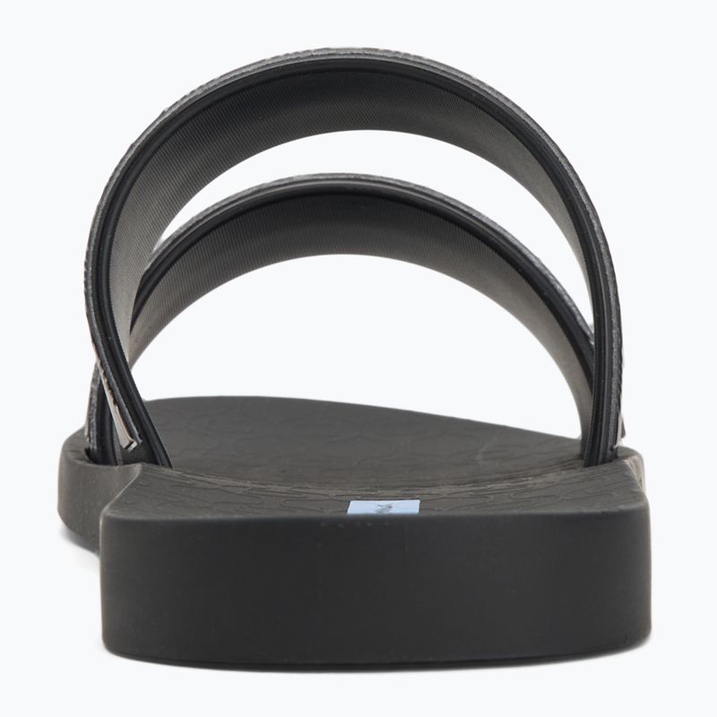 Női Ipanema Mesh Slide fekete/kék flip-flopok 6