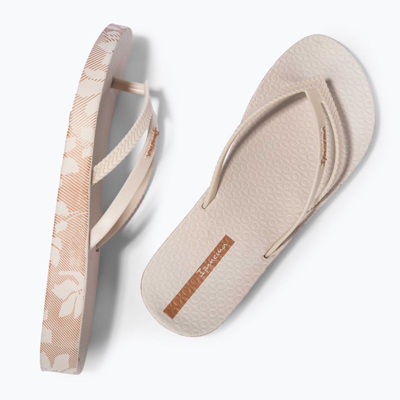 Ipanema női flip flop Bossa Soft V bézs/világos bézs 3