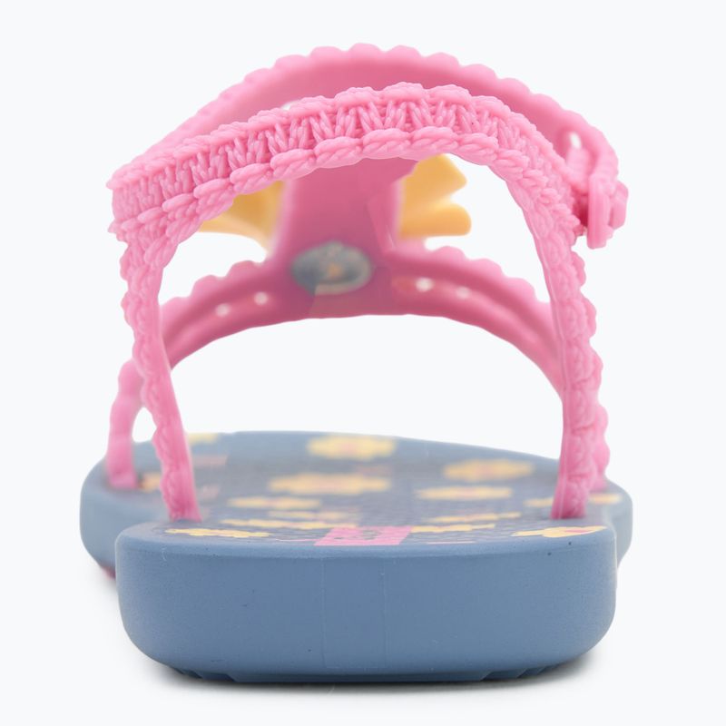 Ipanema Daisy Baby kék/rózsaszín/sárga szandálok 6