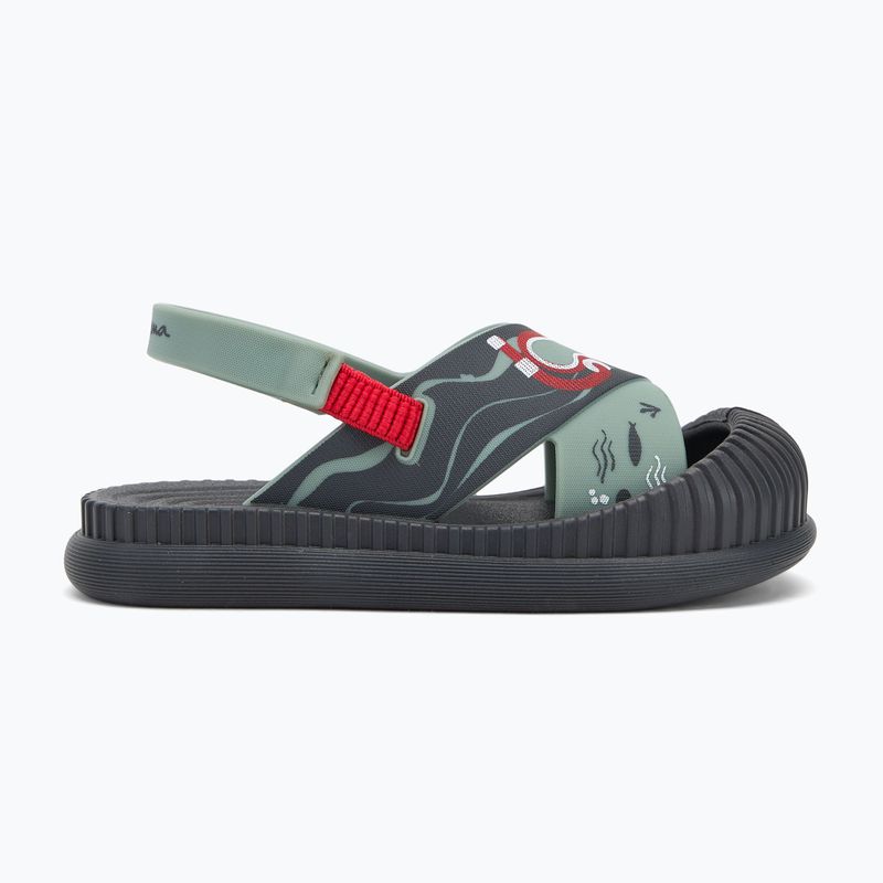 Ipanema Fun Sea Baby szandál szürke/zöld 2