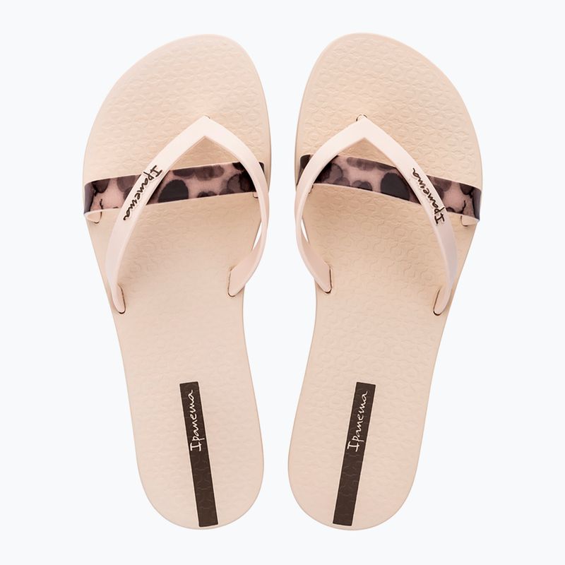 Ipanema Kirei Chic bézs/barna női flip flopok 2