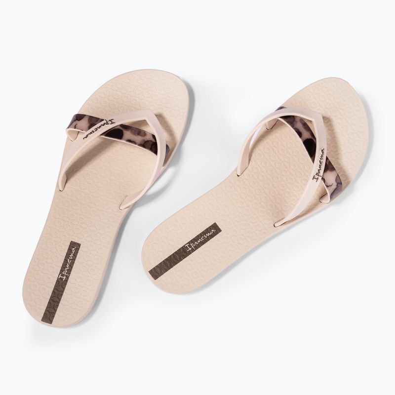 Ipanema Kirei Chic bézs/barna női flip flopok 3
