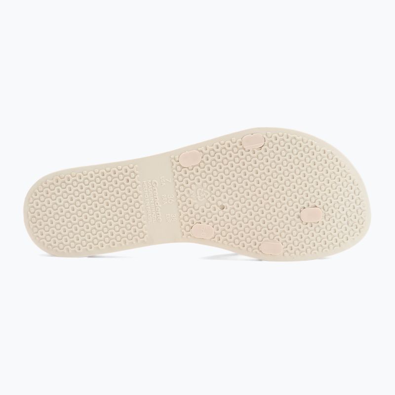 Ipanema Kirei Chic bézs/barna női flip flopok 4