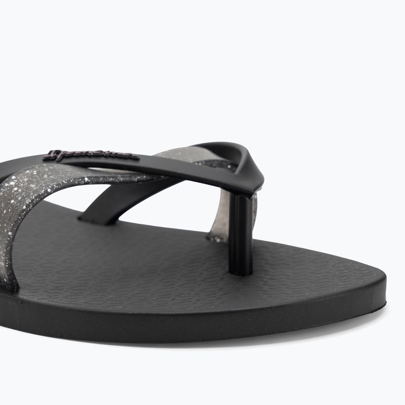 Ipanema Kirei Chic fekete/glitter/lila női flip flopok 7