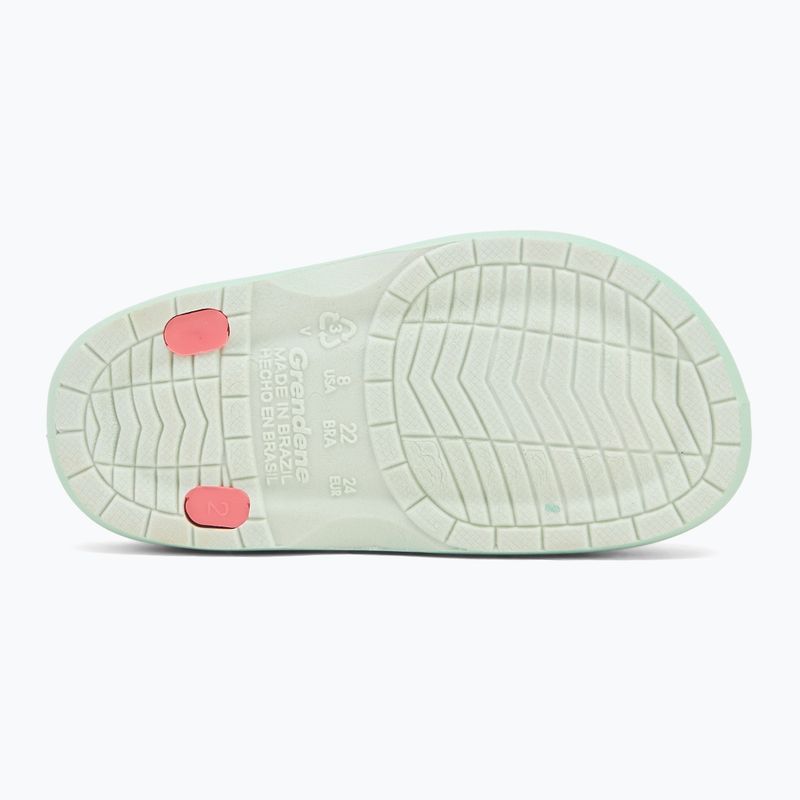 Ipanema Summer XIV Babazöld/rózsaszín szandálok 4