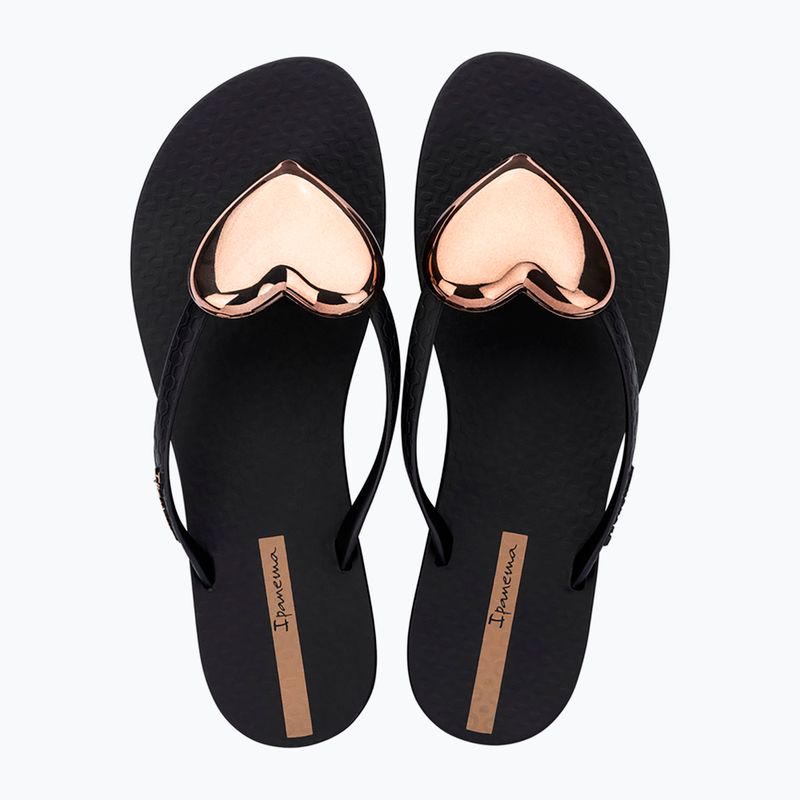 Női flip-flop papucsok Ipanema Maxi Fashion black/bronze 2
