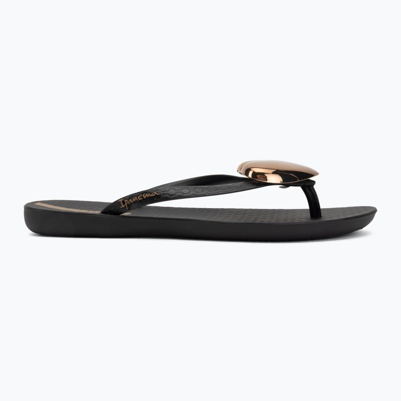 Női flip-flop papucsok Ipanema Maxi Fashion black/bronze 2