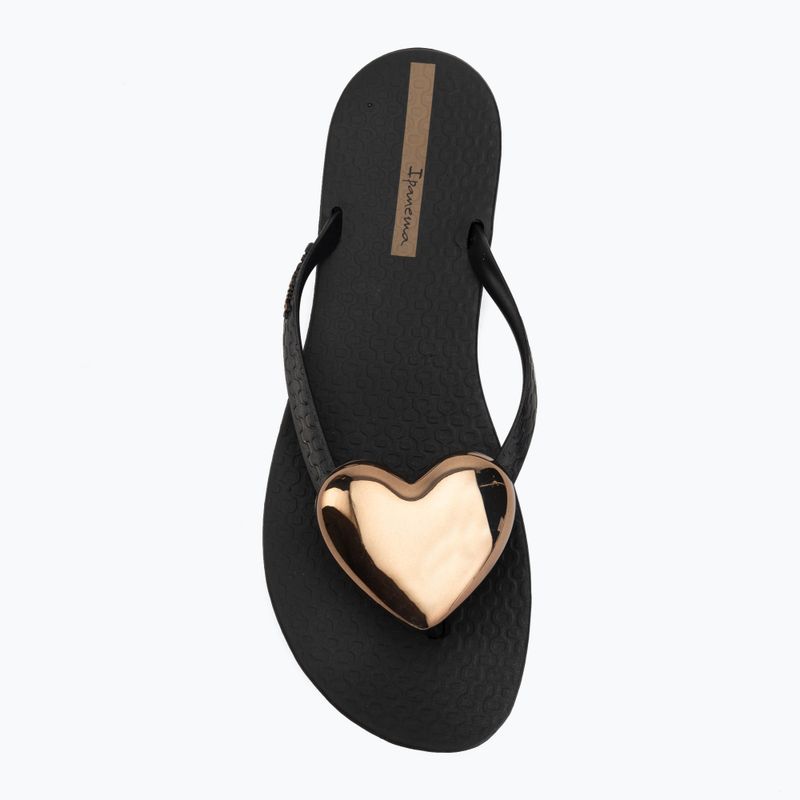 Női flip-flop papucsok Ipanema Maxi Fashion black/bronze 5