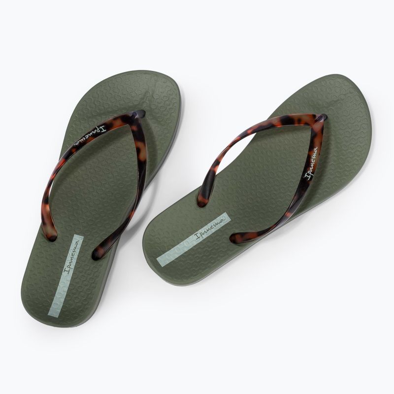 Ipanema Anat Connect II zöld/tiszta női flip flopok 3