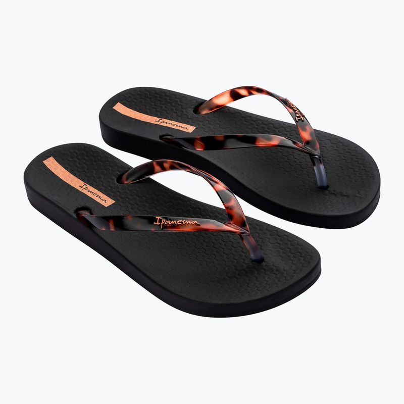 Ipanema Anat Connect II fekete/tiszta női flip flopok 8