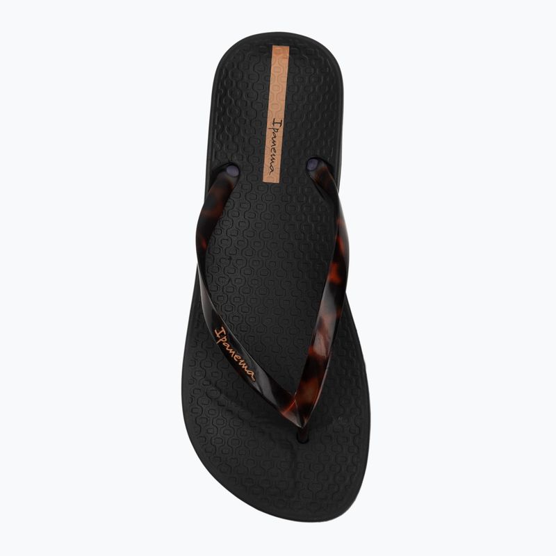 Ipanema Anat Connect II fekete/tiszta női flip flopok 5